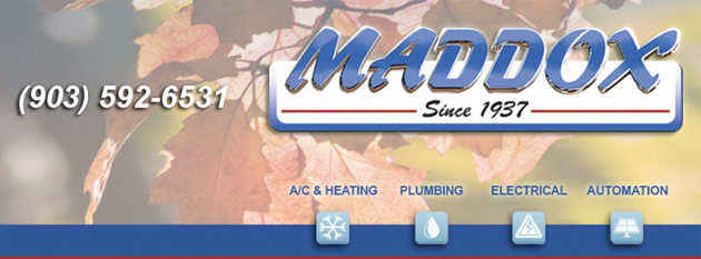 Maddox - since 1937. A/C & Heating, Plumbing, Electrical, Automation. 592-6531