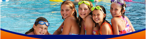 Kids enjoying some pool time